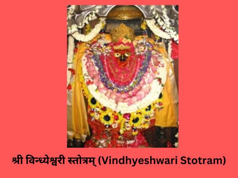 श्री विन्ध्येश्वरी स्तोत्रम् (हिंदी) / Vindhyeshwari Stotram (English)